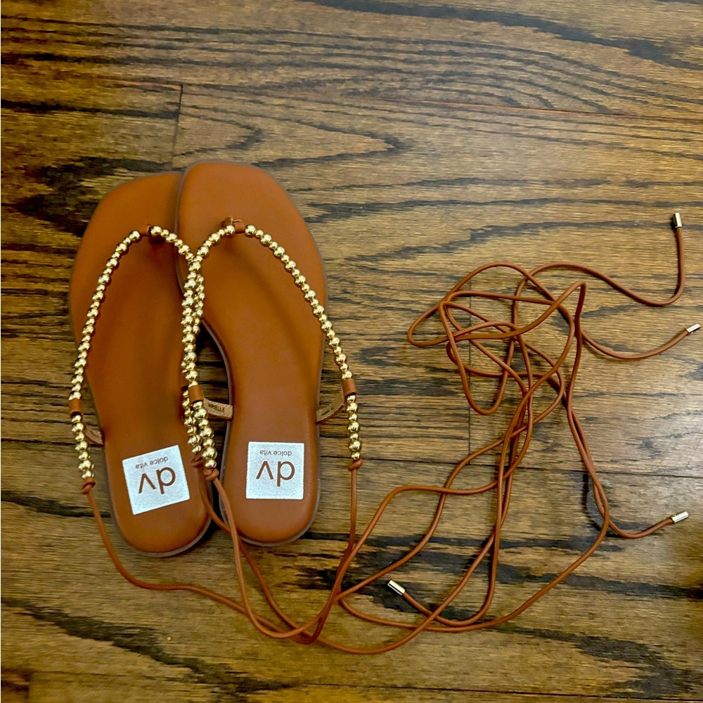 Brand new dolce vita tie up shoes